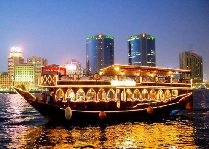 dubai dhow cruise marina