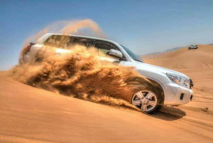 dubai dune bashing